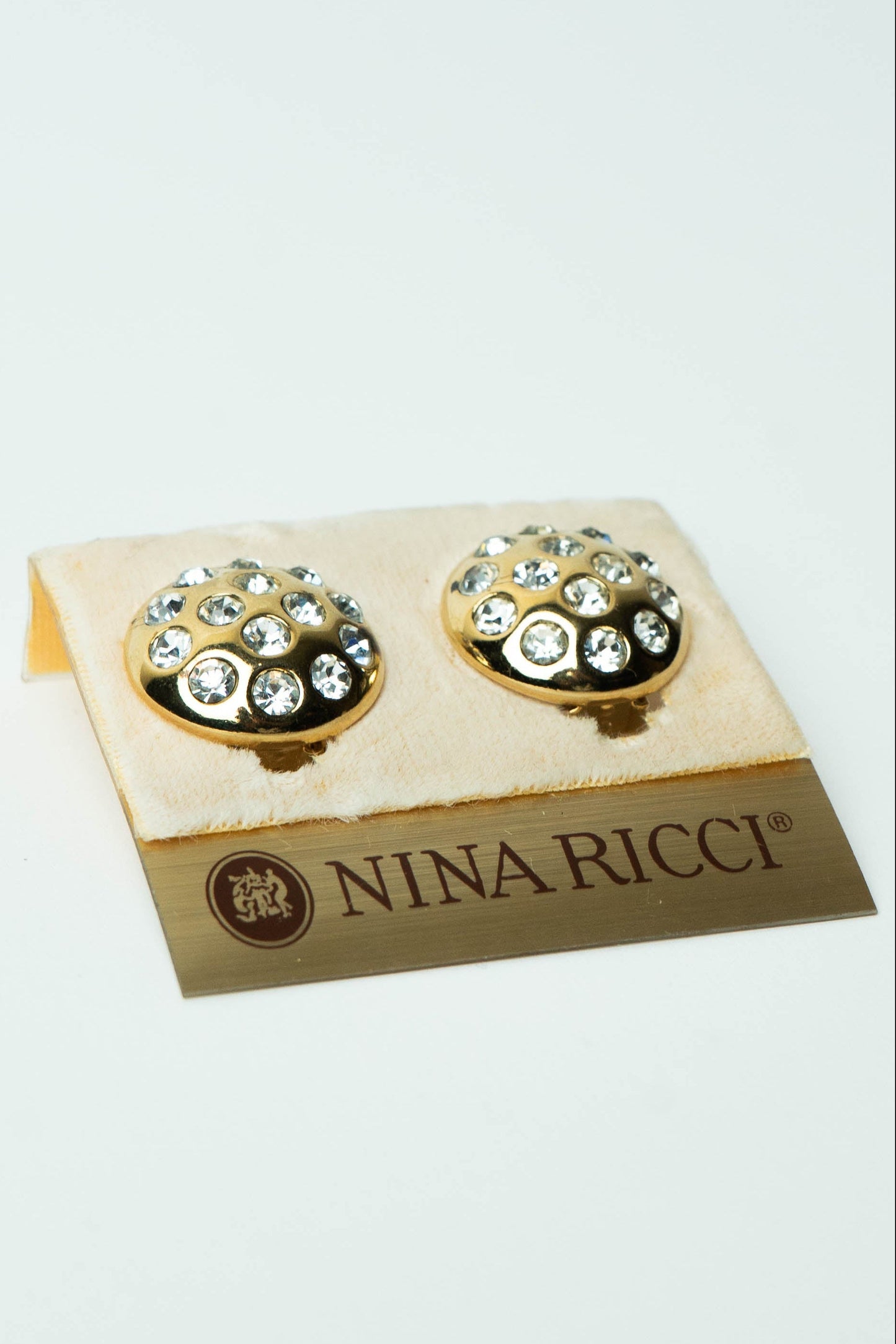 The Nina Ricci Bouton Constellation Cristalline Earrings