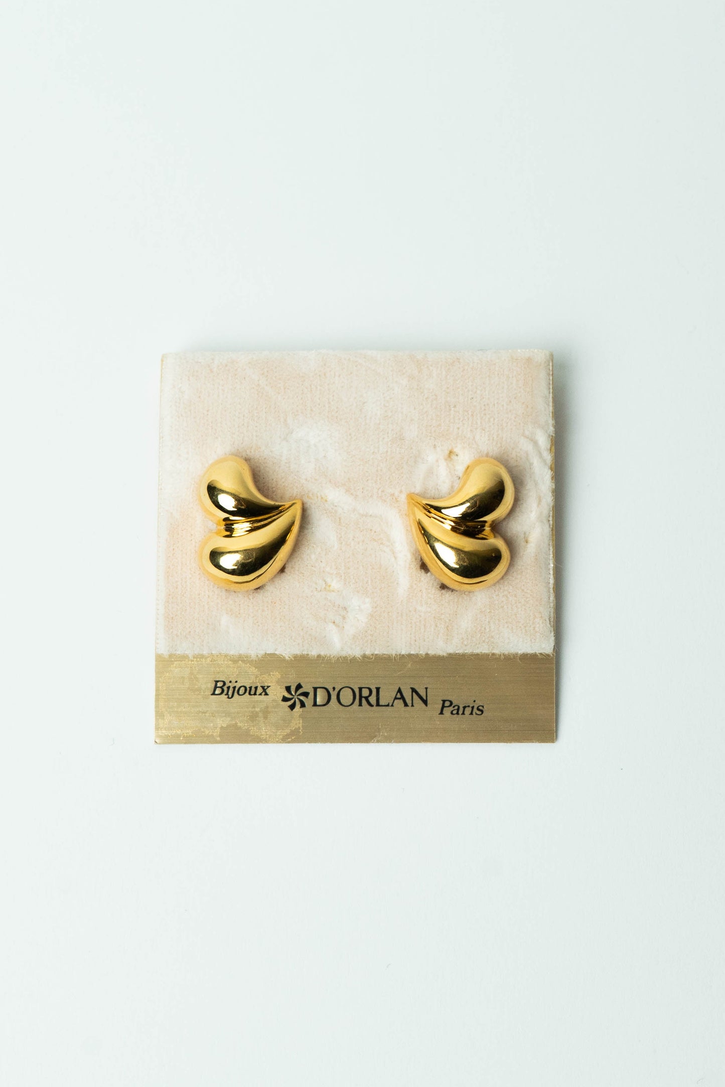 The D'Orlan Cœur Entrelacé Lisse Earrings