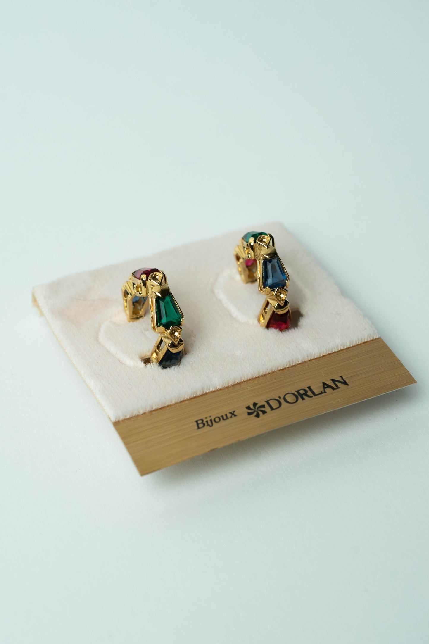 The D'Orlan "Mosaïque de Joyaux" Hoop Earrings