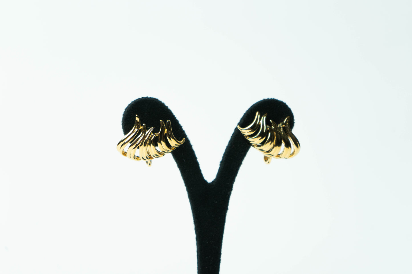 The Nina Ricci Cascade Ribbed Wing Earrings