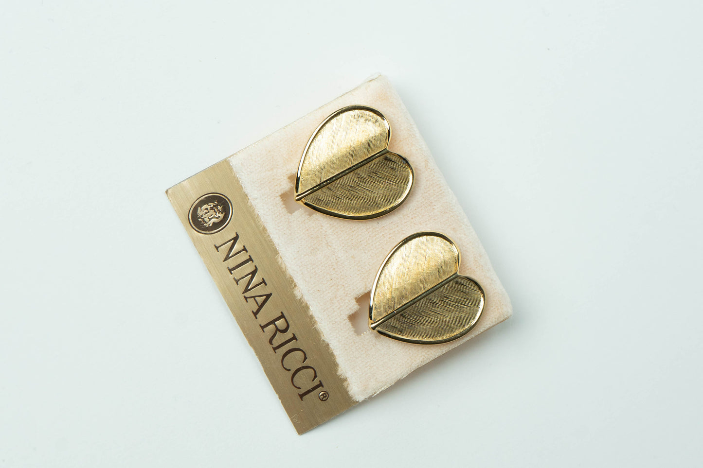 The Nina Ricci Cœur Satin Heart Earrings