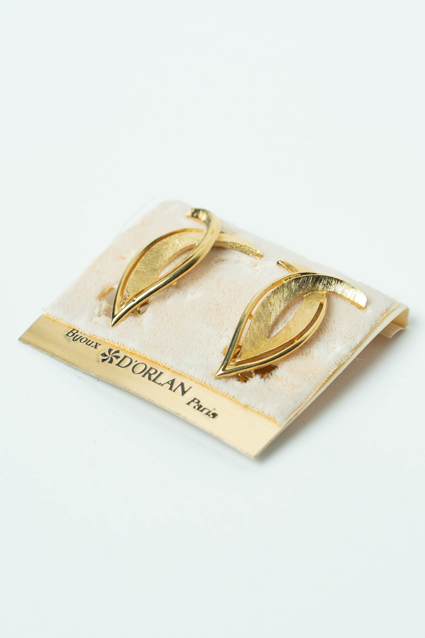 The D’Orlan Navette Contour Earrings