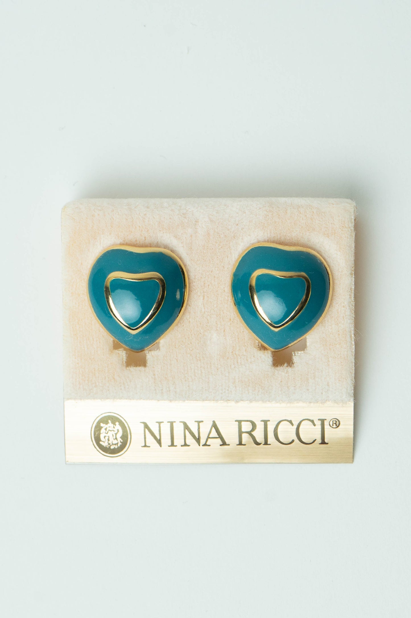 The Nina Ricci Cœur Double Émail Earrings