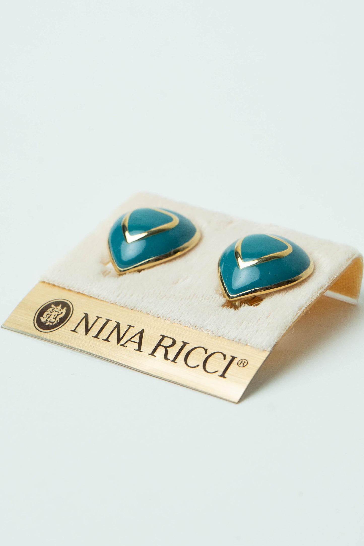 The Nina Ricci Cœur Double Émail Earrings
