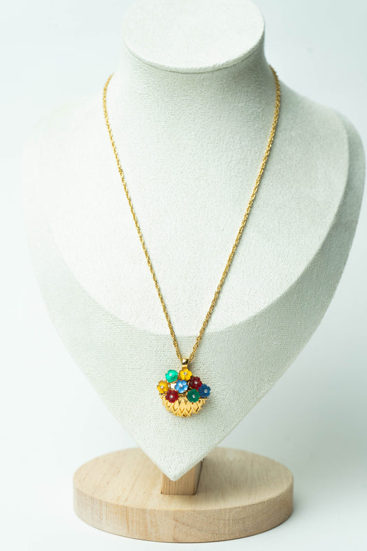 The Nina Ricci Fleur de Corbeille Necklace