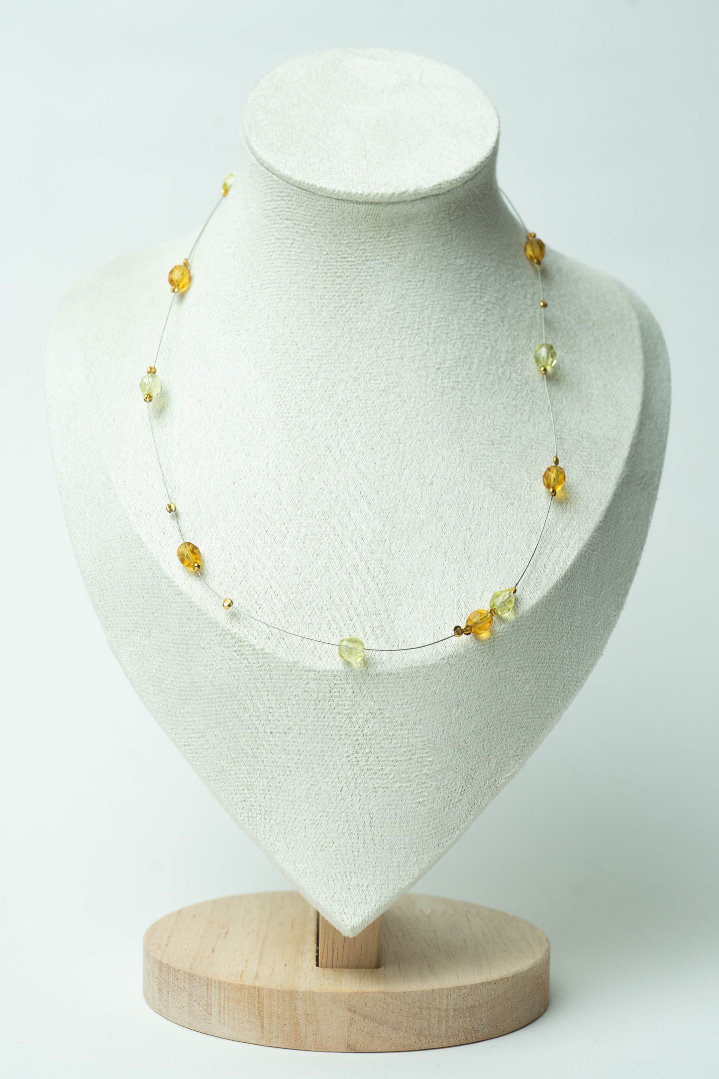 The D’Orlan Ambre Éthéré Illusion Necklace