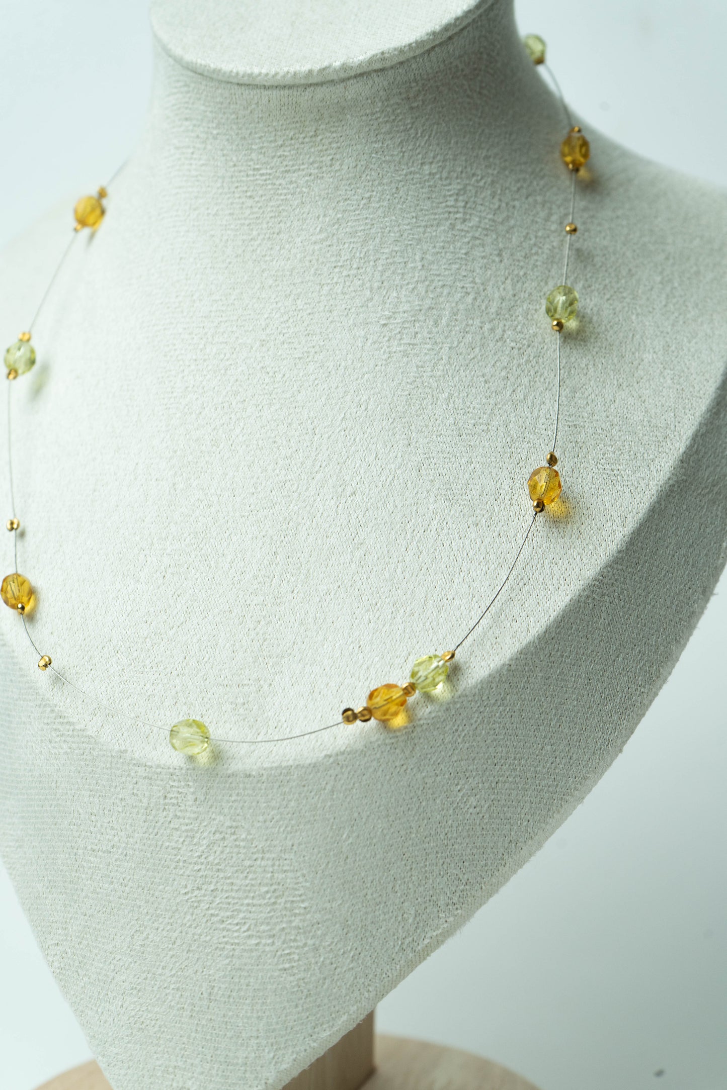 The D’Orlan Ambre Éthéré Illusion Necklace