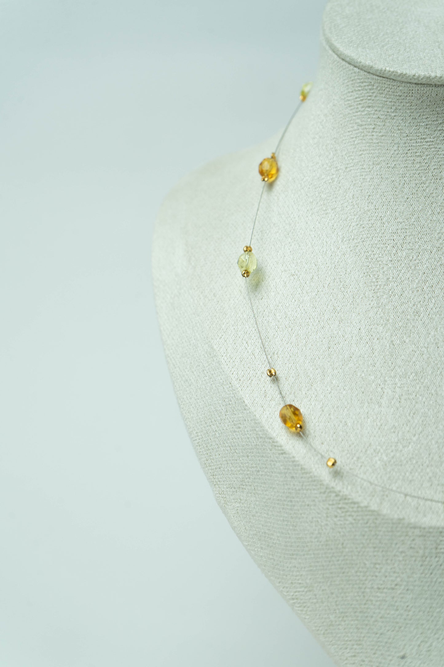 The D’Orlan Ambre Éthéré Illusion Necklace