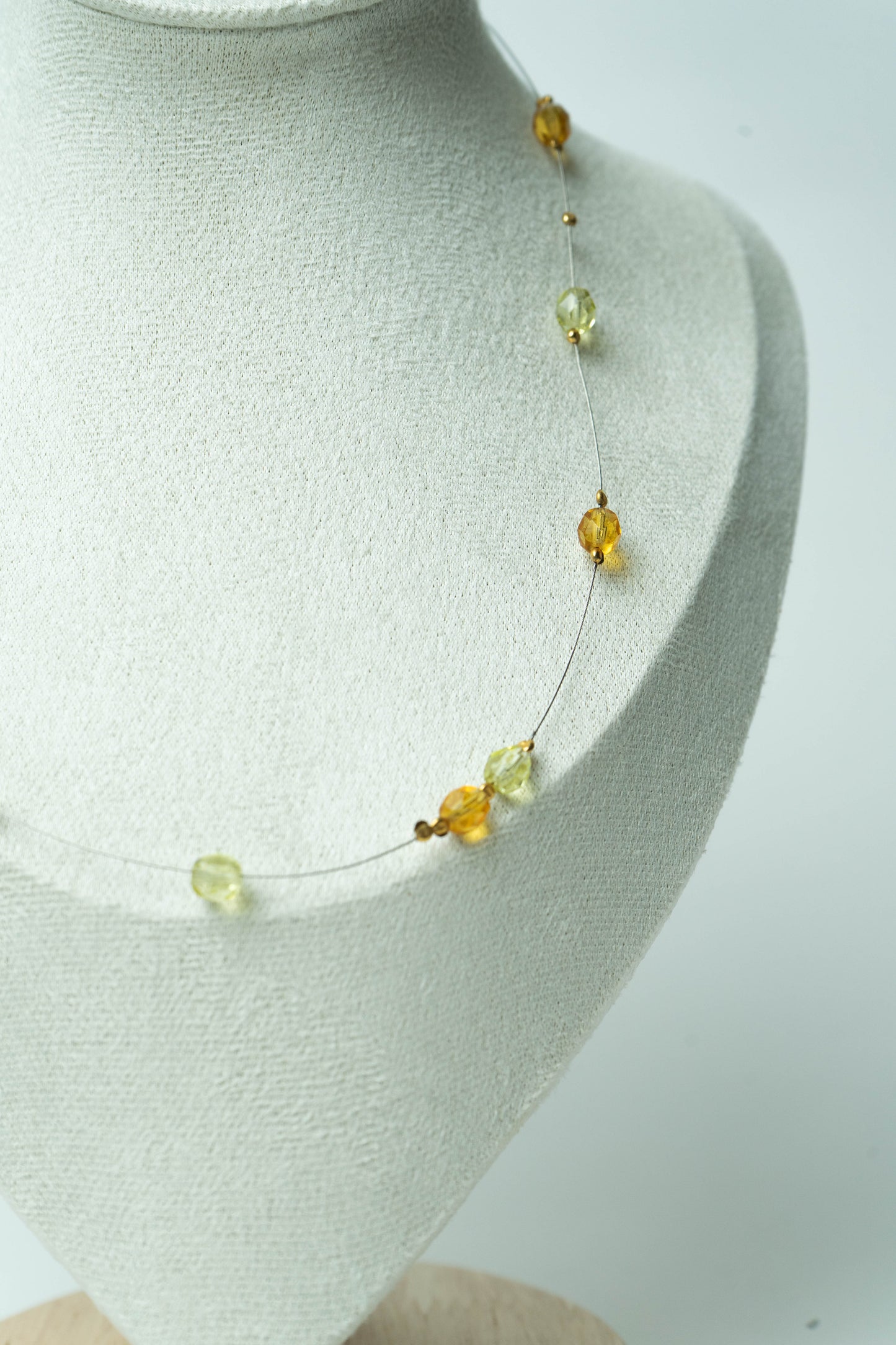 The D’Orlan Ambre Éthéré Illusion Necklace