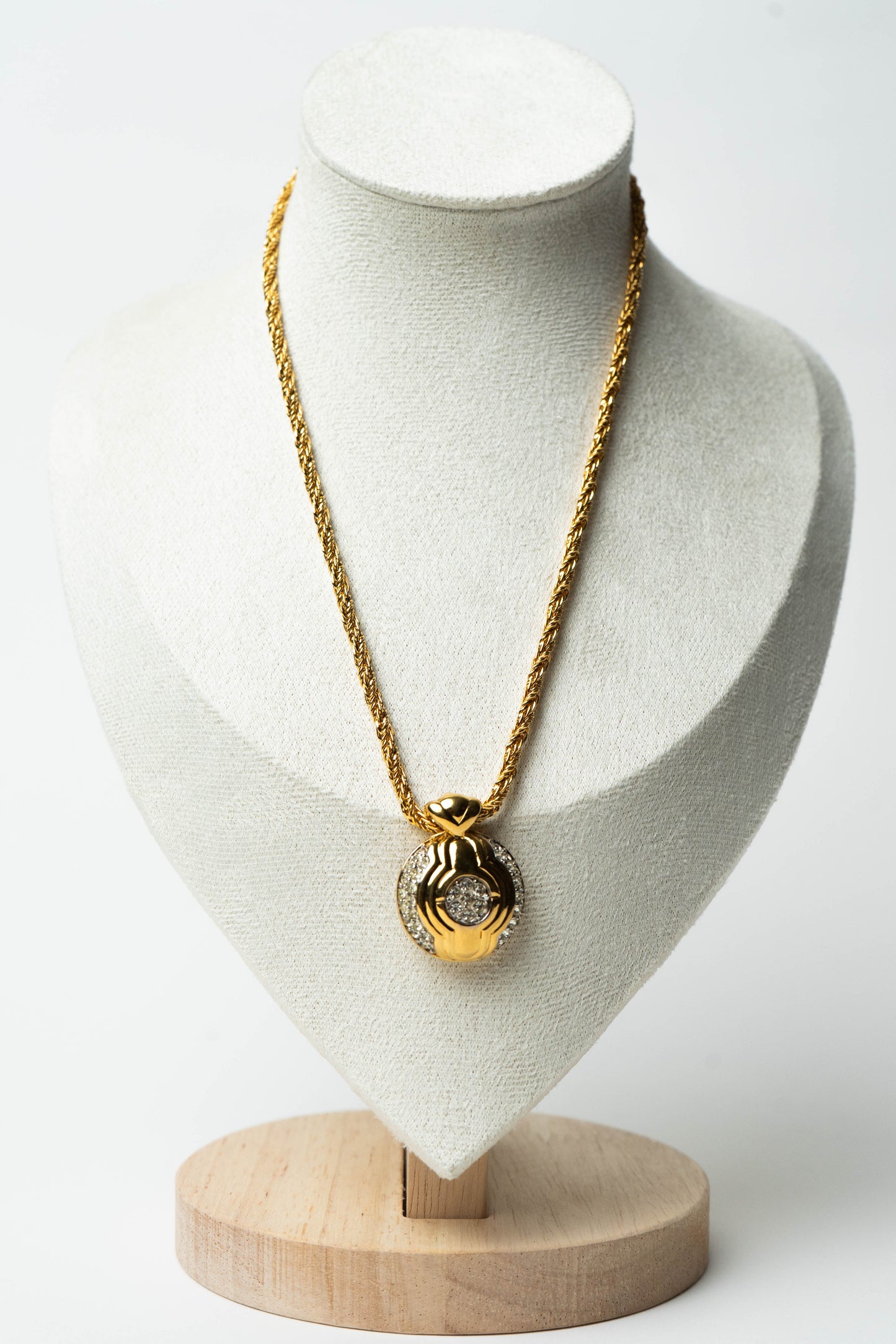 The Nina Ricci Médaillon Constellation Pavé Necklace