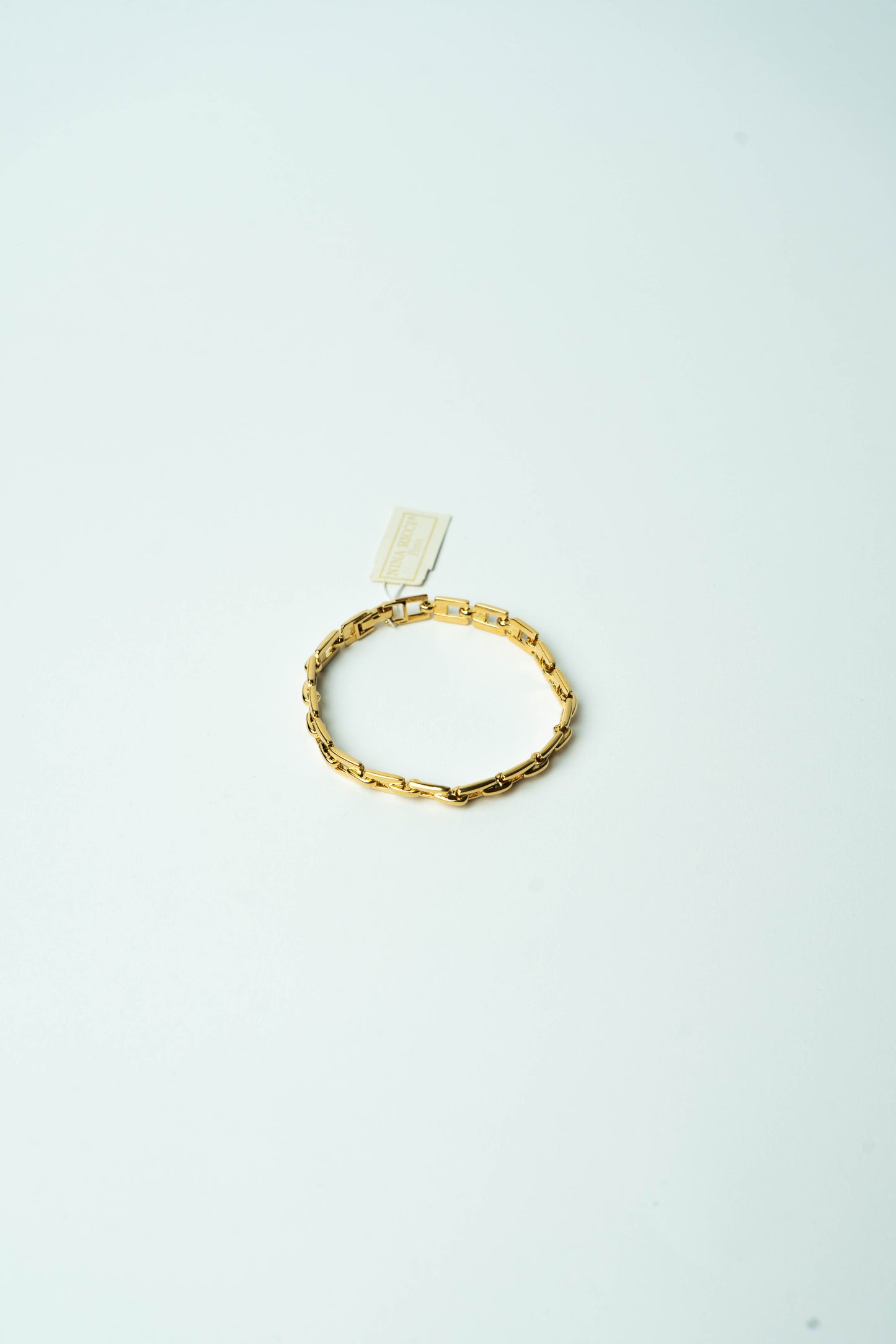 The Nina Ricci Maillon Brique Articulée Bracelet