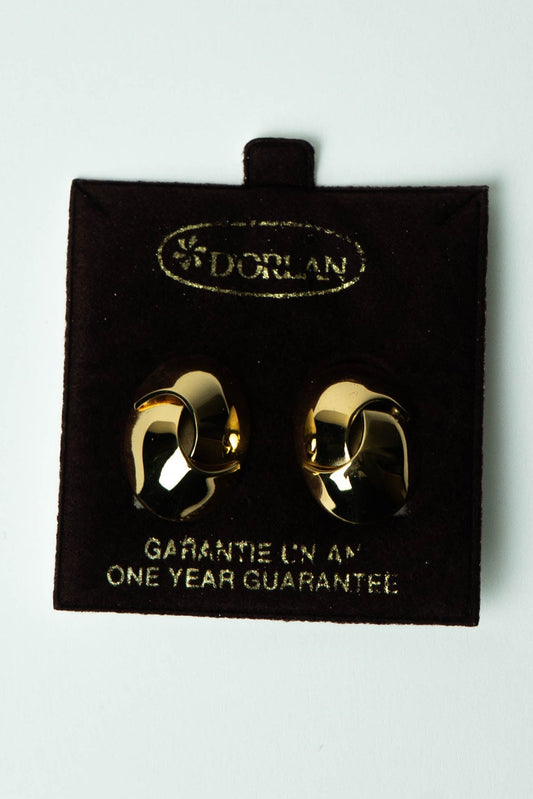The D'Orlan Volute Repliée d'Or Earrings