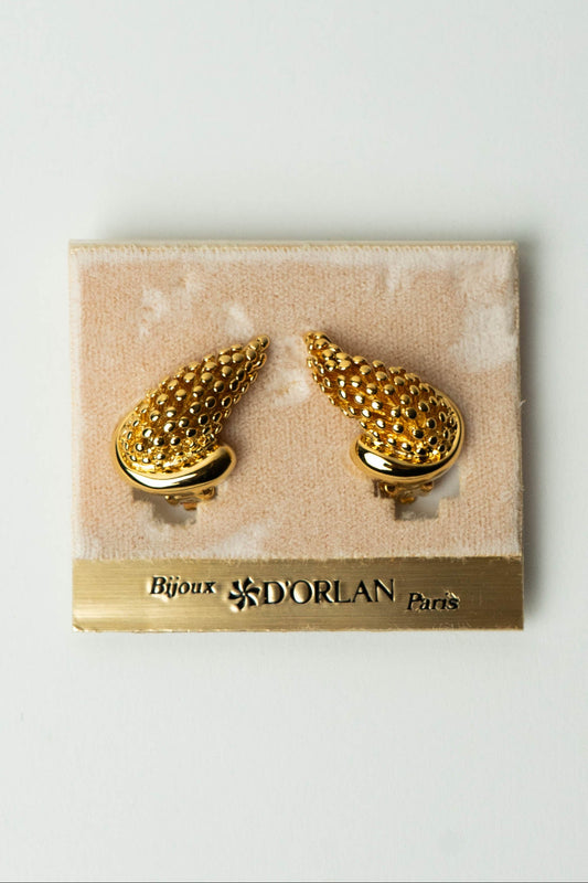 The D'Orlan Corne d'Abondance Perlée Earrings