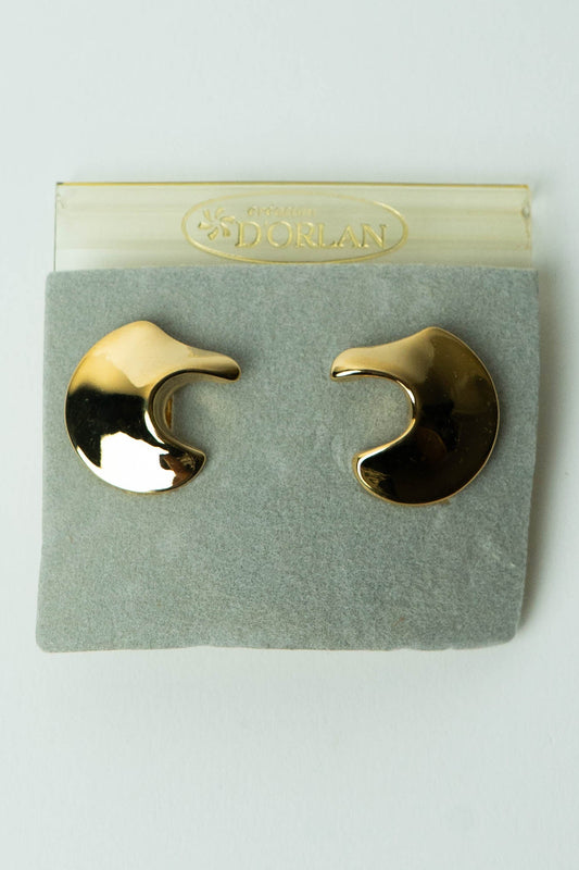 The D'Orlan Éclipse Organique Dorée Earrings