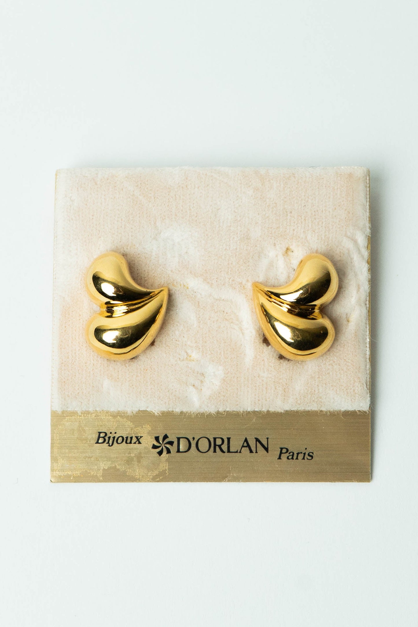 The D'Orlan Cœur Entrelacé Lisse Earrings
