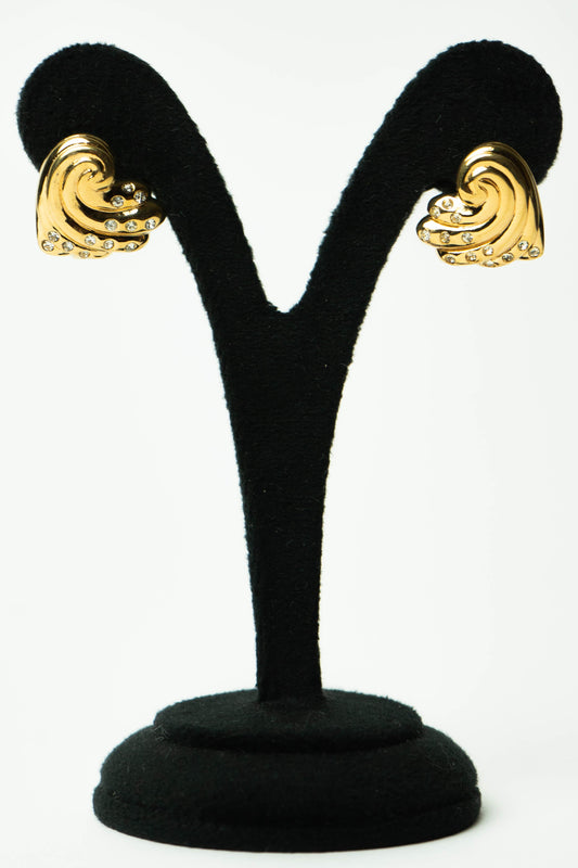 The Nina Ricci Volute Étoilée Scintillante Earrings