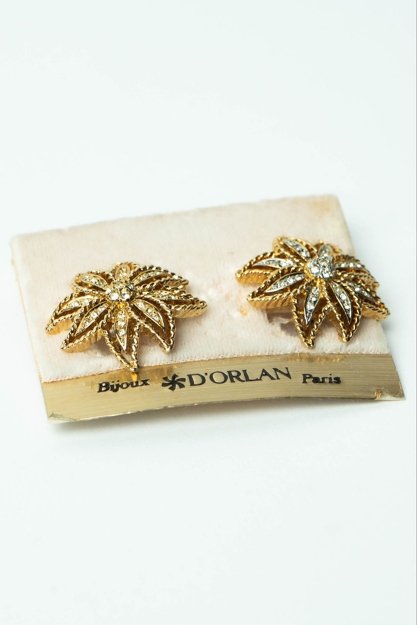 The D'Orlan Fleur Stellaire Scintillante Earrings