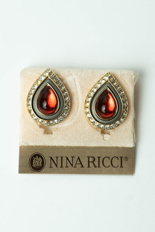 The Nina Ricci Goutte de Rubis Étoilée Earrings