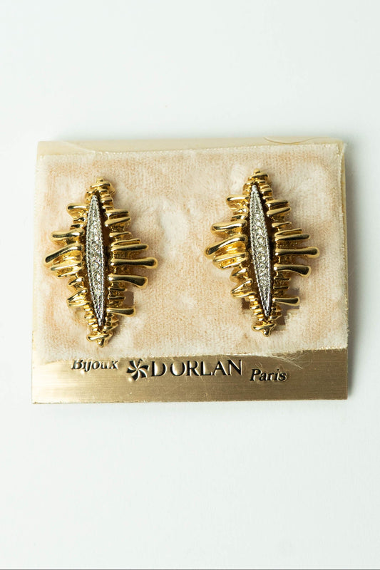 The Bijoux D'Orlan Épine de Lumière Clip-On Earrings